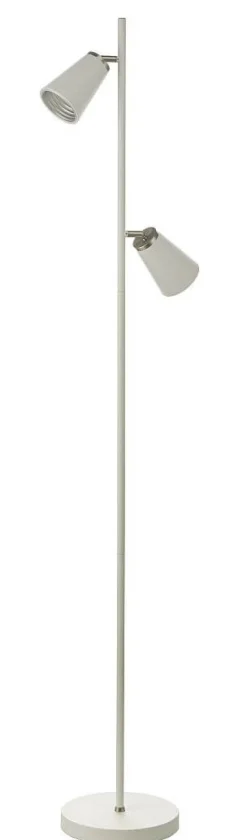 CONE Golvlampa 2L 153cm Vit