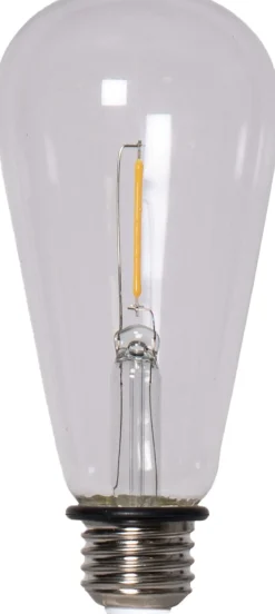 CORD SET Solcells sladdställ E27 200cm Svart IP44