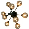 COSMOS Väggplafond Bygel 9L 52,5cm Svart/Rökgrå