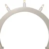 CRISP Träljusstake Båge 7L 48cm Beige