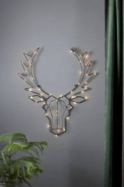 CUPID Renhuvud 50LED 57cm Svart