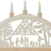 DASSEL Ljusstake Batteri 7L 58cm Natur