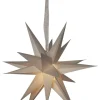 DECEMBER Pappersstjärna 55cm Beige
