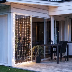 DEW DROP Ljusgardin 1*2m 200LED Utomhus