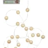 DEW DROP Ljusslinga 140cm Transparent