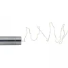 DEW DROP Ljusslinga 15L 75cm Silver Varmvit