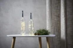 DEW DROP Ljusslinga 15L 75cm Silver Varmvit