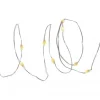 DEW DROP Ljusslinga 10m 100LED RGB/Silver