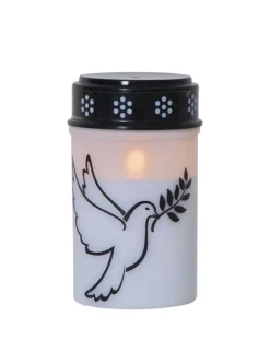 DOVE LED-Gravljus 12,5cm Vit