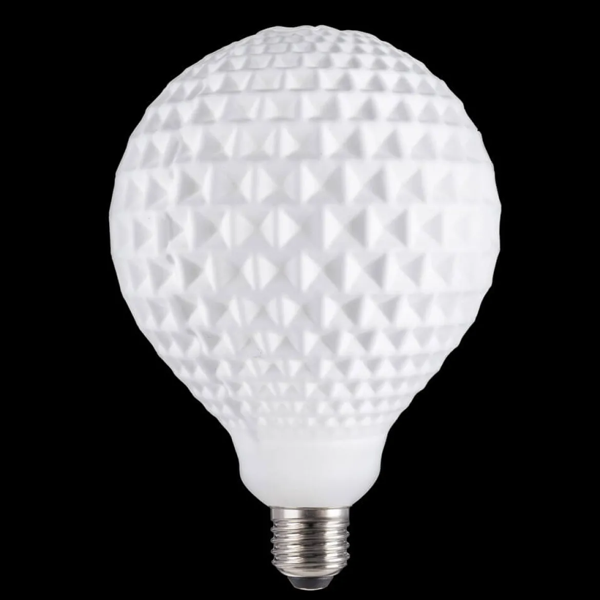 E27 BIANCA Glob125 3-steg Dimbar Diamant Opal 4/2.2/0.9W 3000K LED-Lampa