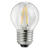 E27 Classic Klot 2W 2700K 200lm Klar LED Lampa