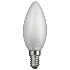 E14 CLASSIC Kronljus Matt 4W 2700K 400lm LED-Lampa