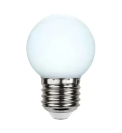 E27 Dekoration Party Klot 1W 6500K 15lm LED-Lampa