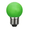 E27 Dekoration Party Klot 1W Grön LED-Lampa
