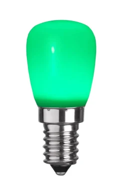 E14 Dekoration Party Päron 0.9W 10lm Grön LED-Lampa
