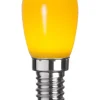 E14 Dekoration Party Päron 0.9W 13lm Gul LED-Lampa