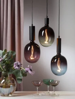 E27 DesignGlob Dimbar Grön 4W 1800K 75lm LED-Lampa