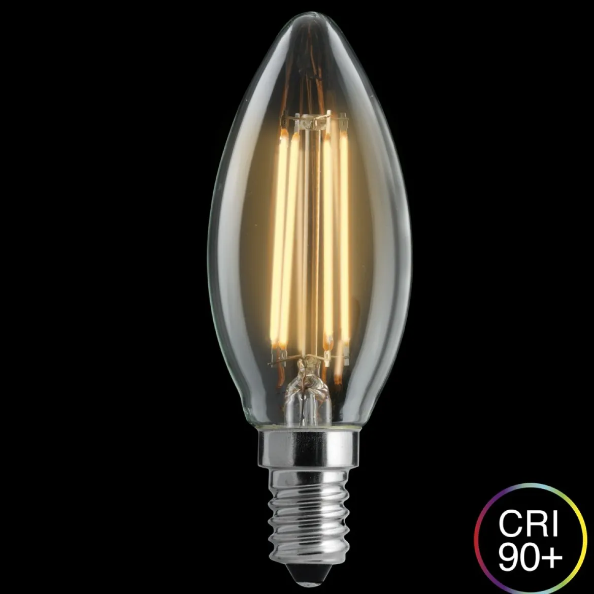 E14 Dim-To-Warm Kron 4,5W 2700-2200K 470lm LED-Lampa