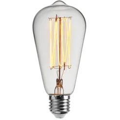 E27 Edison LED Navigation Klar 2W Dimbar
