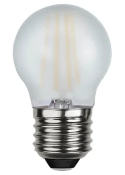 E27 Frostad Klot 4W 2700K 450lm LED-Lampa