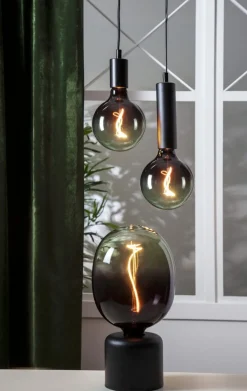 E27 Glob125 Dimbar ColourMix Grön 4W 1800K 65lm LED-Lampa
