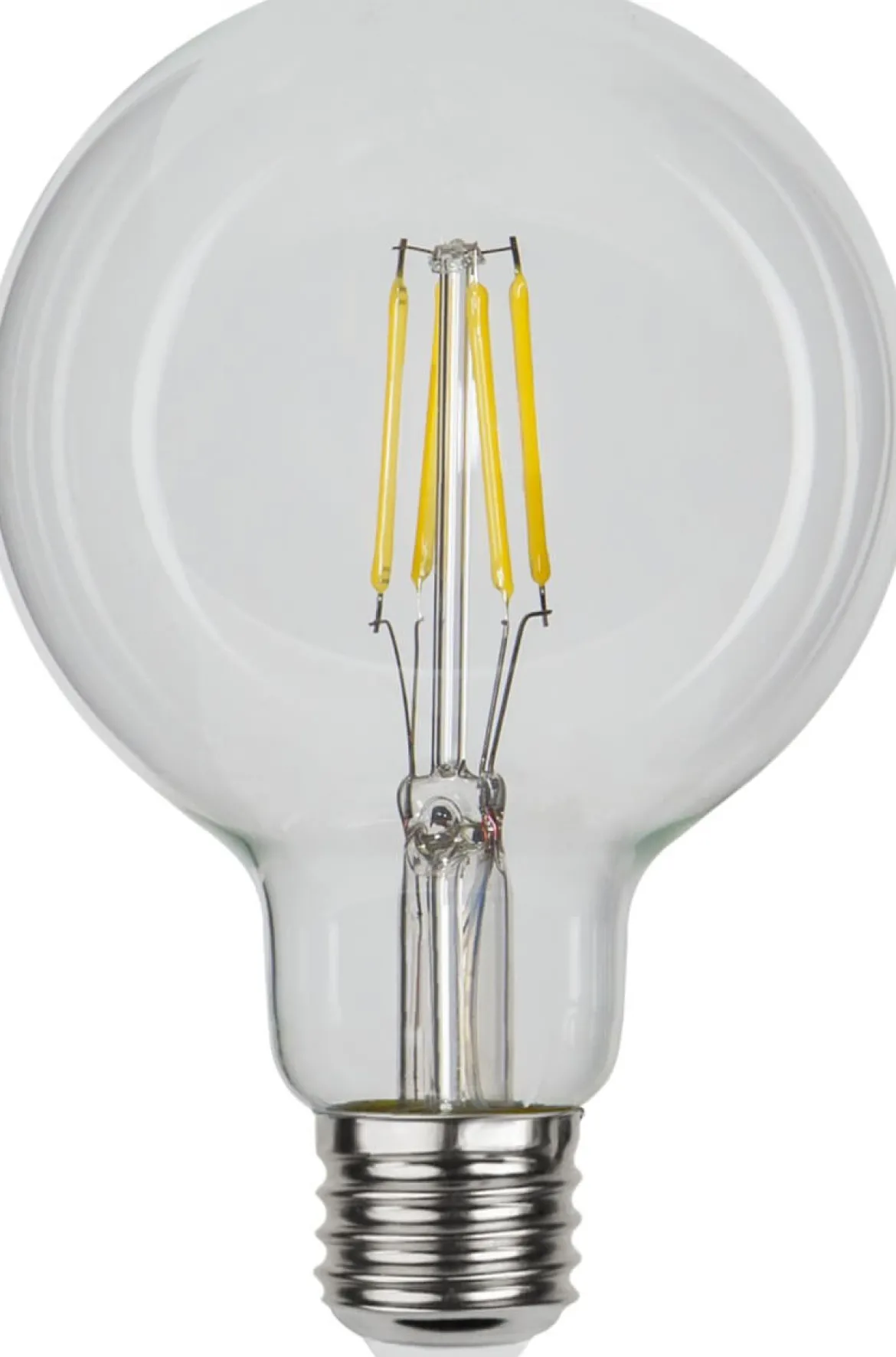E27 Glob95 Dimbar 4.2W 4000K 470lm Klar LED-Lampa