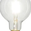 E27 Glob95 Lågvolt 12-24V 2W 2700K 250lm Klar LED-Lampa