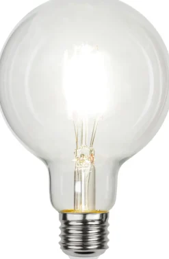 E27 Glob95 Lågvolt 12-24V 2W 2700K 250lm Klar LED-Lampa
