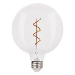 E27 Glob120 Lågvolt 12V 0,3Watt Varmvit 30lm Klar LED-Lampa