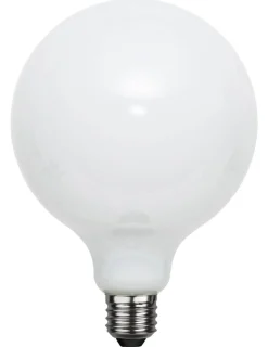 E27 Glob125 RA90 3-Stegs Dimbar 7.5W 2700K 800lm Opal LED-Lampa