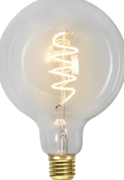 E27 Glob125 3-steg Dimbar Minne 4W 2100K 270lm Klar LED-Lampa