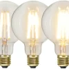 E27 Glob95 3-stegs Dimmfunktion 6.5W 2100k 700lm LED-lampa