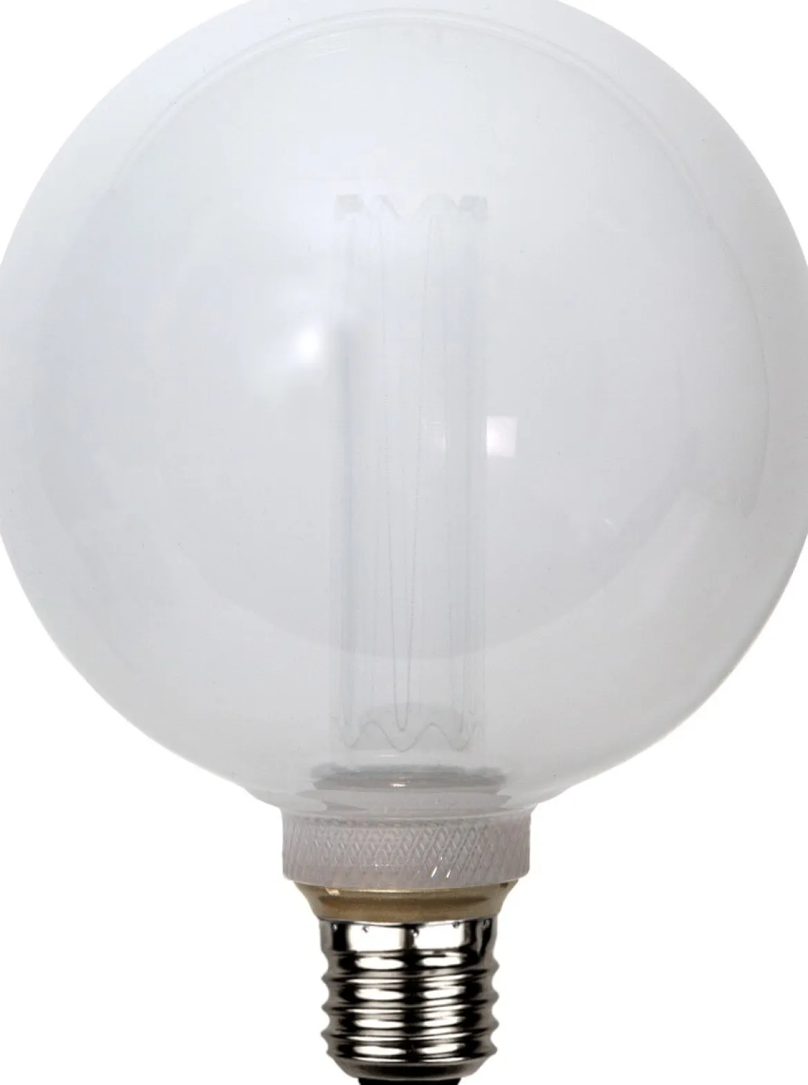E27 Glob125 1W 2000K 50lm Opal/vit LED-Lampa