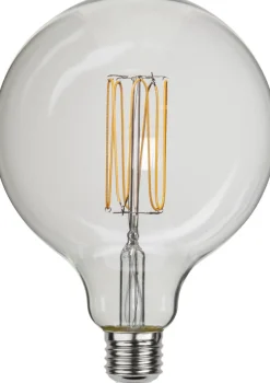 E27 GRACE Glob125 Dimbar Decoled Smoke 3.8W 1800K 200lm LED-Lampa