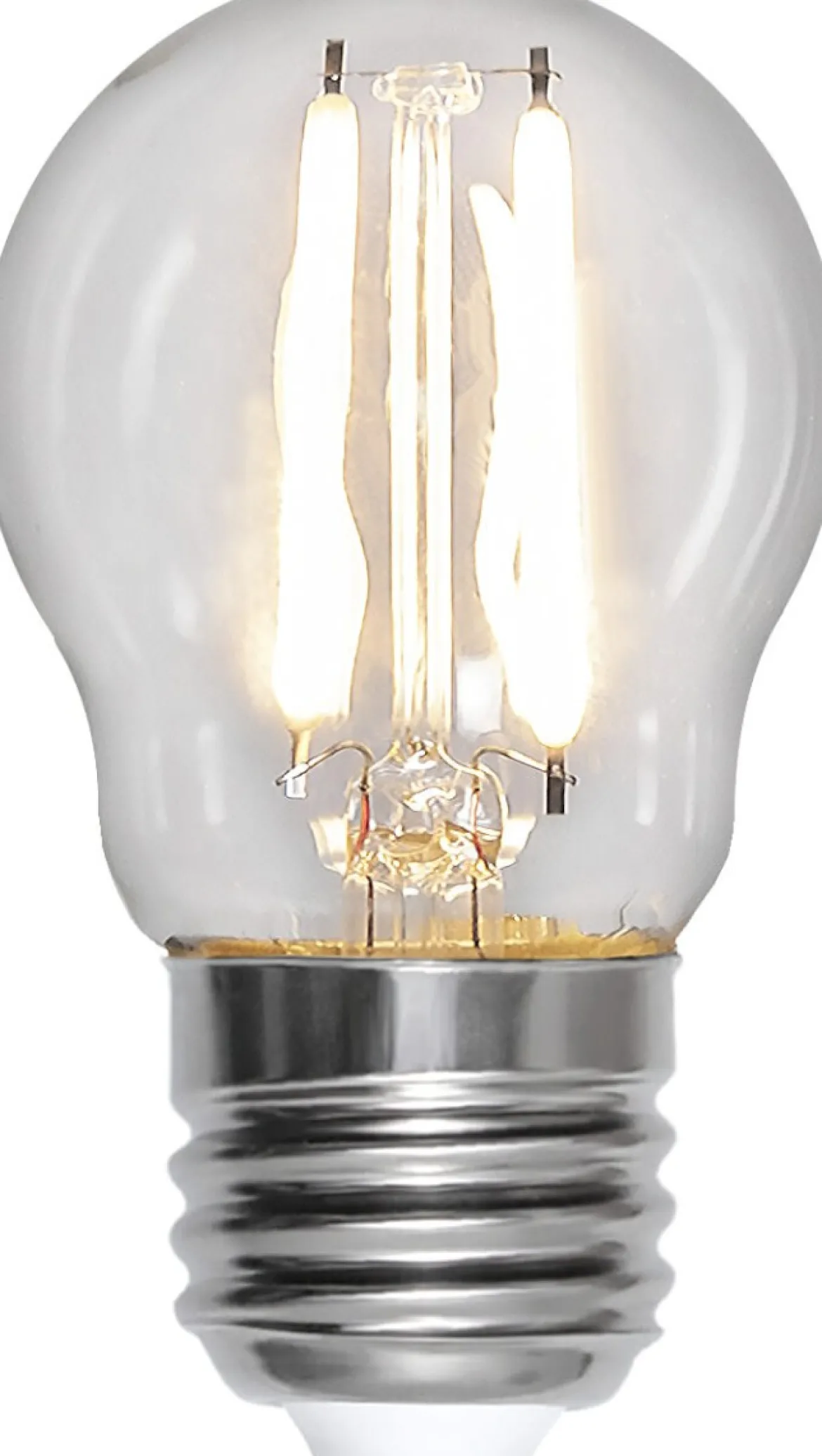 E27 Klot Dimbar Vit 2,5W 2700K 250lm Klar LED-Lampa