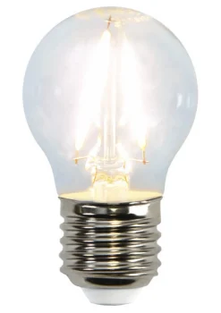 E27 Klot Klar 1.5W 2700K 150lm LED-Lampa