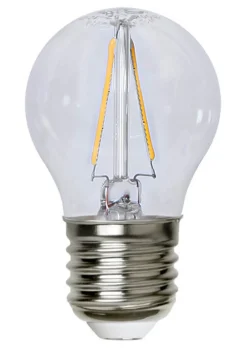 E27 Klot Klar 1.5W 2700K 150lm LED-Lampa