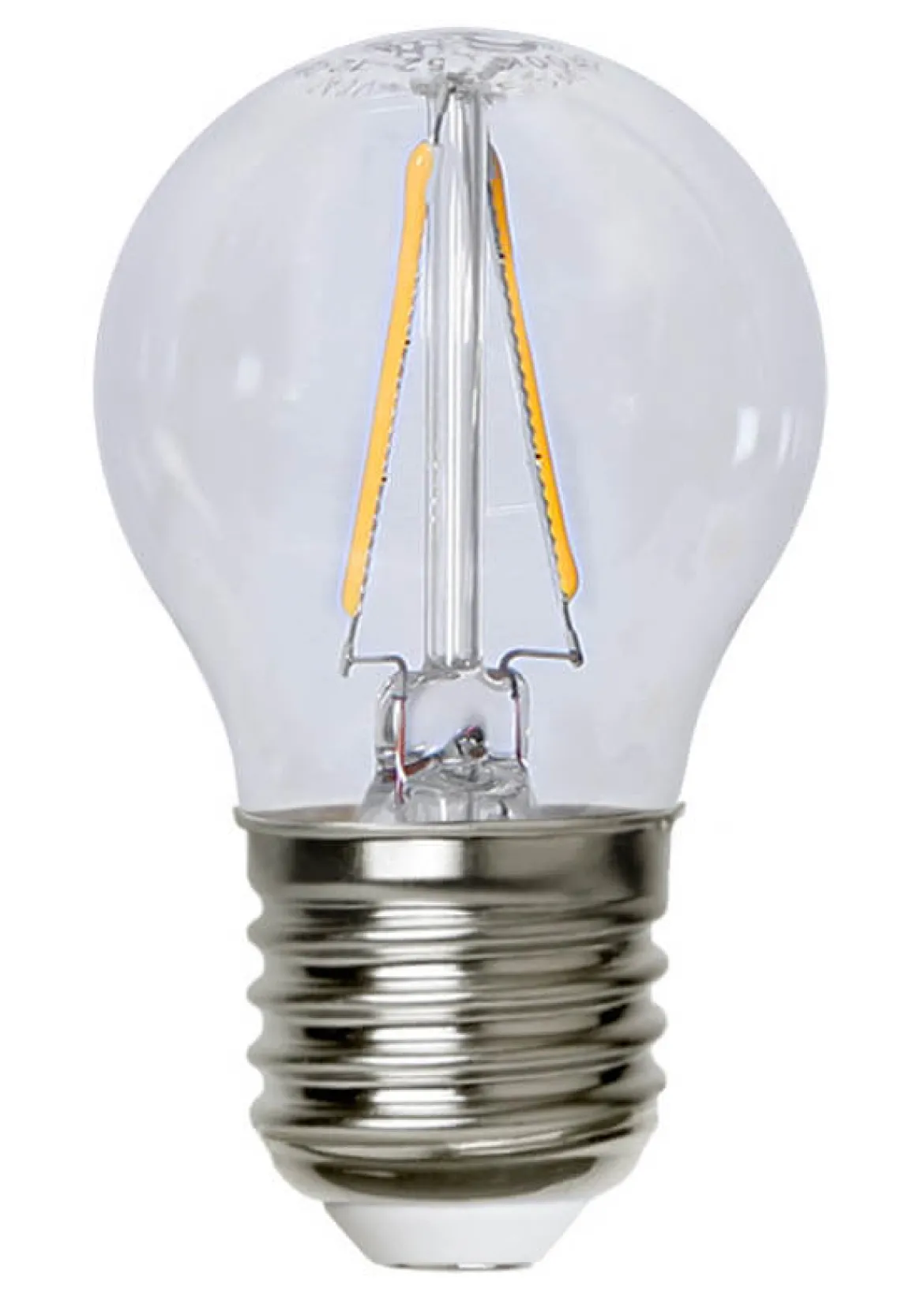 E27 Klot Klar 1.5W 2700K 150lm LED-Lampa