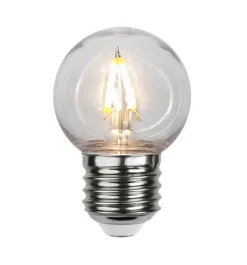 E27 Klot Outdoor Lighting PC Cover 1.4W 2700K 120lm LED-Lampa