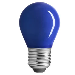 E27 Klot Partylampa Blå 4W 20lm Dimbar