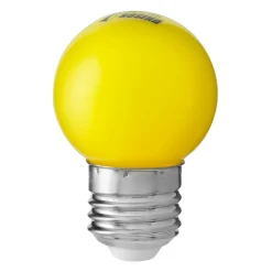 E27 Klot Partylampa Gul 0,8W 30lm LED-Lampa