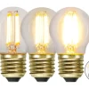 E27 Klot 3-Steg Dimbar Minne SoftGlow 4W 2100K 400lm LED-Lampa