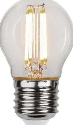 E27 Klot 3-Steg Dimbar Minne Klar 4.2W 3000K 470lm LED-Lampa