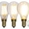 E14 Klot 3-Stegs Dimbar Minne SoftGlow 4W 2100K 400lm LED-Lampa