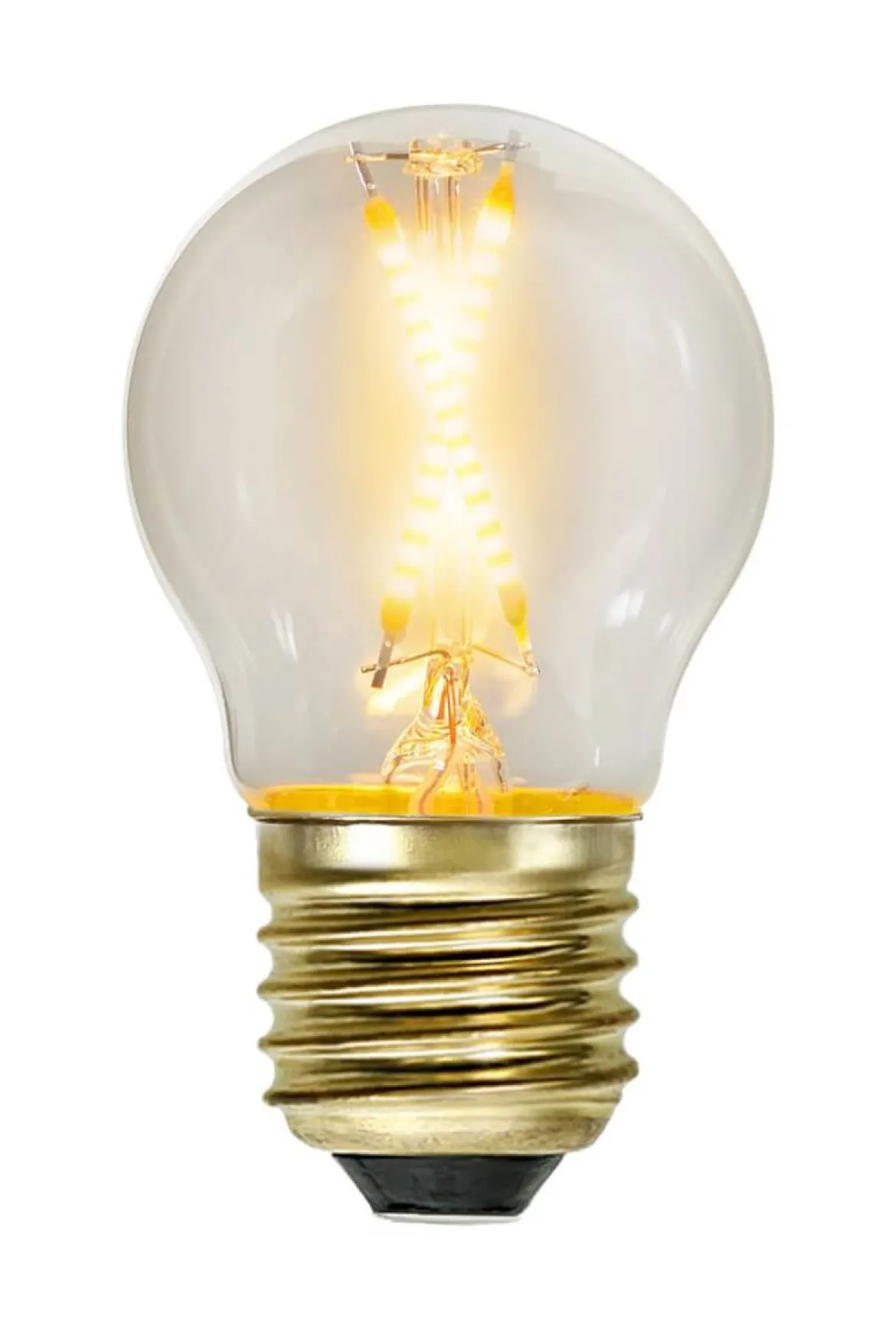 E27 Klot 0.5W 2100K 30lm Klar LED-Lampa