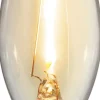 E14 Kronljus SoftGlow 0.8W 2100K 70lm Klar LED-Lampa