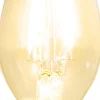 E14 Kronljus SoftGlow 1.5W 2100K 120lm Klar LED-Lampa