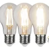 E27 Normal 3-Steg Dimbar Minne Klar 6.5W 3000K 800lm LED-Lampa