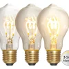 E27 Normal 3-steg Dimbar 4W 2100K 270lm Klar LED-Lampa