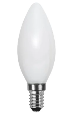 E14 Opal RA90 Kronljus 2W 2700K 150lm LED-Lampa
